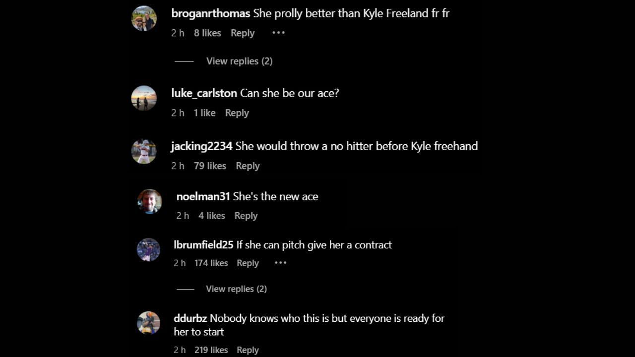 IG comments (Credits: Instagram@rockies)